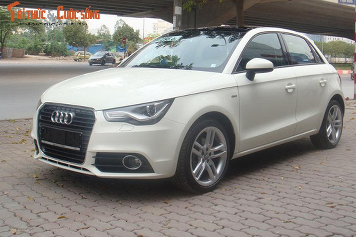 Xe sang Audi A1 dung 7 nam ban 550 trieu tai VN